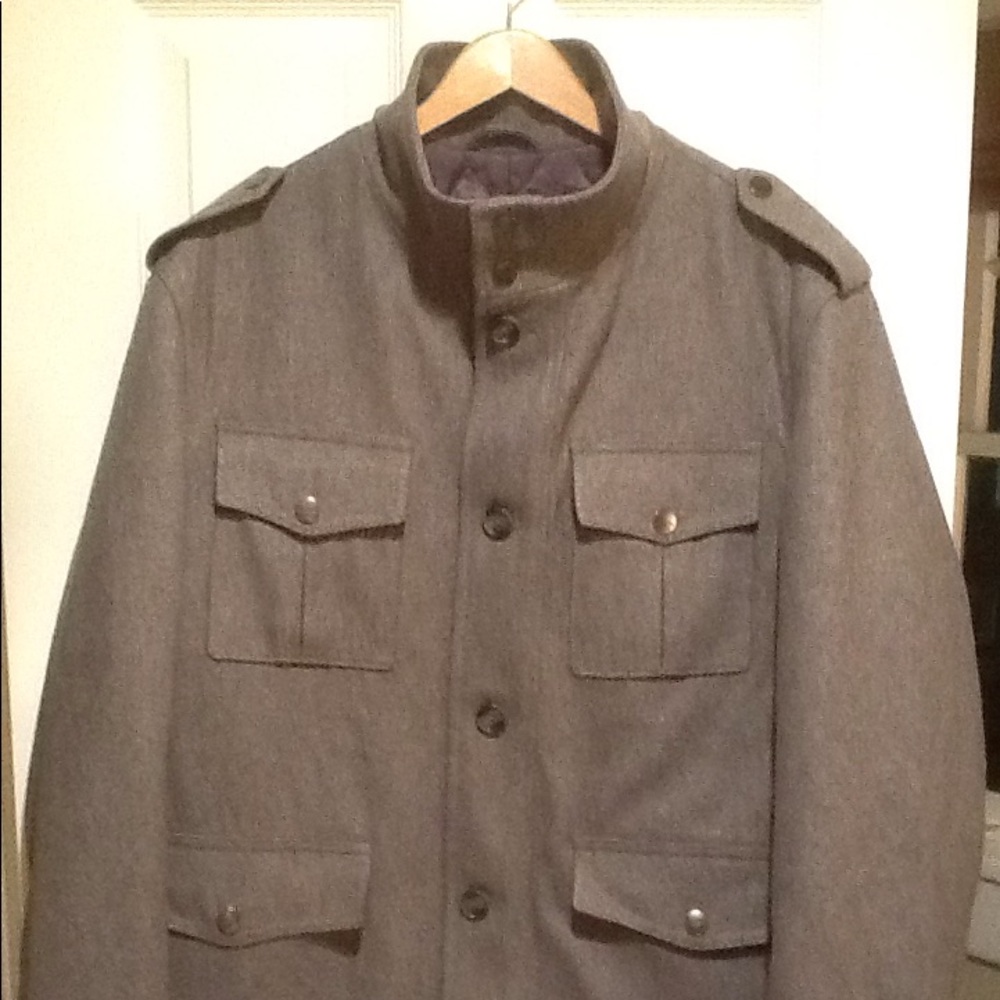 Michael Kors Mercer Peacoat Field Coat - Picture 2 of 8